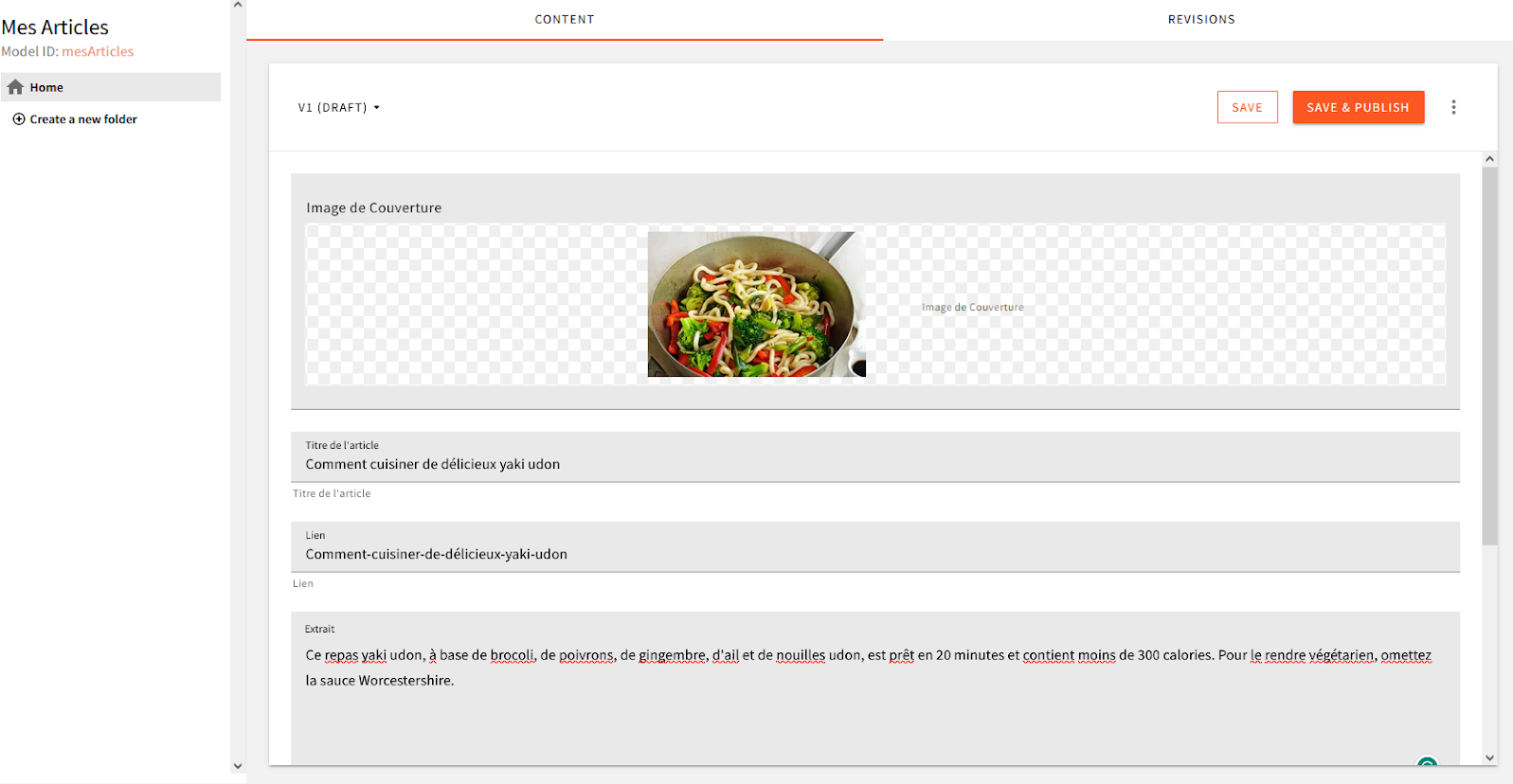 Add French Content