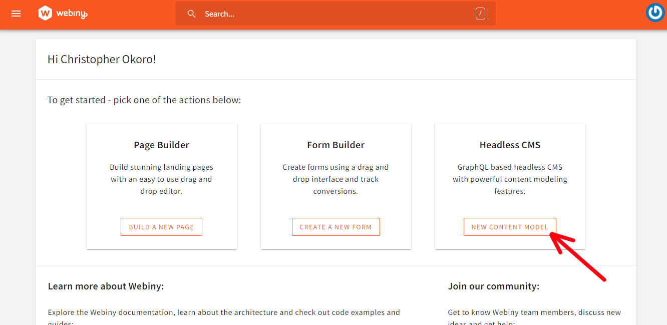 Admin Panel Home