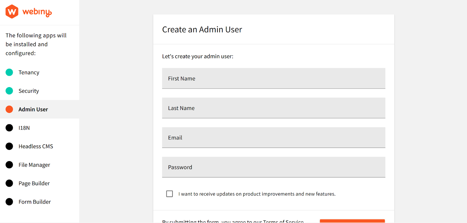 Admin User