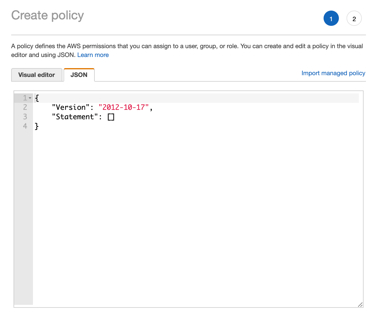 AWS Policy