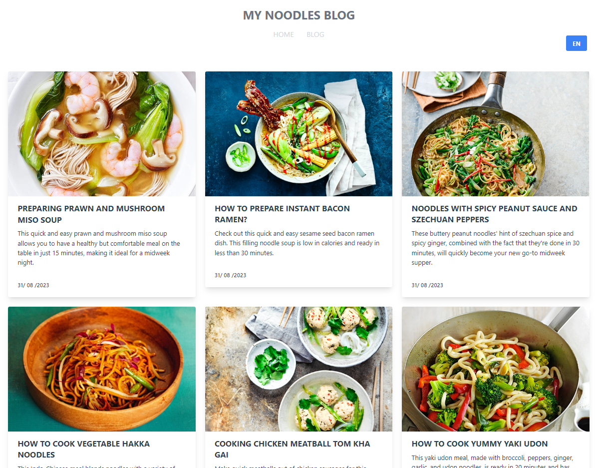 Blog List