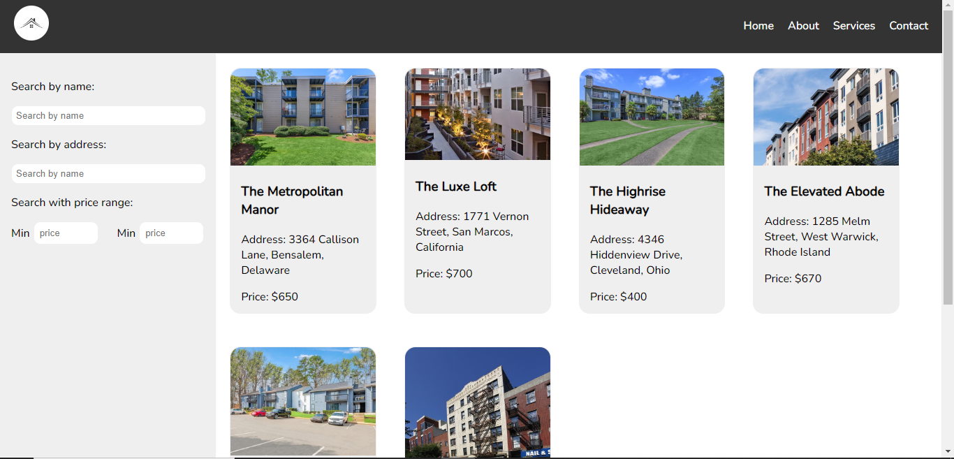 Flats Listing